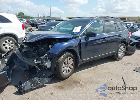 2018 Subaru Outback 2.5I Premium из США, поврежденный, VIN 4S4BSADC2J3238120